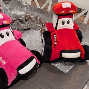 2 Case IH Large Magnum Plush Pillows